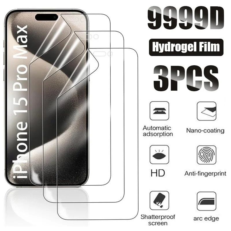 3Pcs Full Cover Hyd… - image