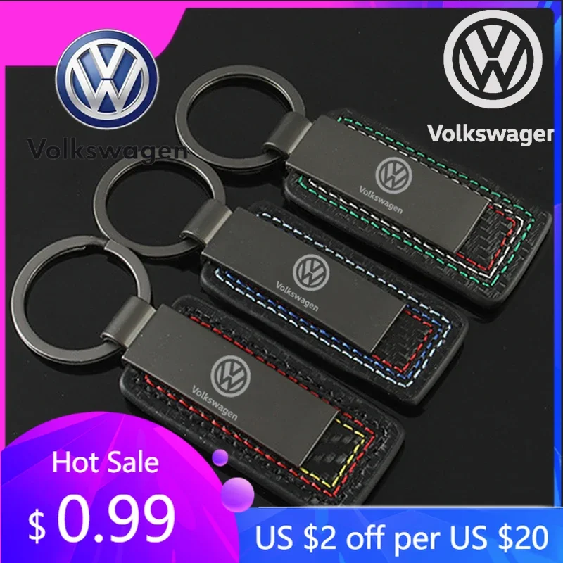 

Горячие новинки 2026: Кожаные брелоки-ключницы с эмблемами для автомобилей VW Volkswagen Jetta MK5, Golf, Passat, Tiguan, Bora, Beetle