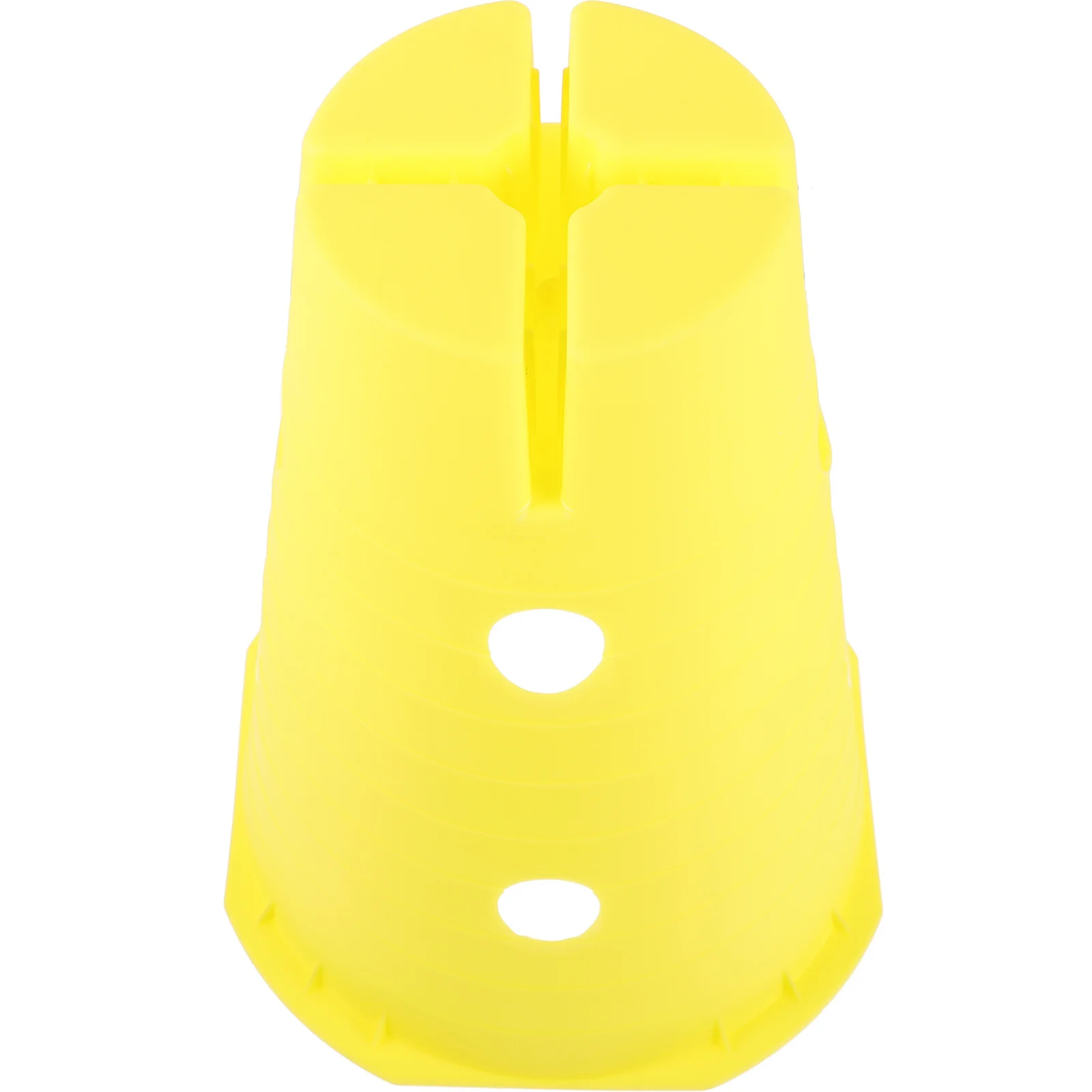 Sign Bucket Flat-Top Training Cone Reusable Sports Roadblocks Hurdle Soccer Cones Safety Identification Tool