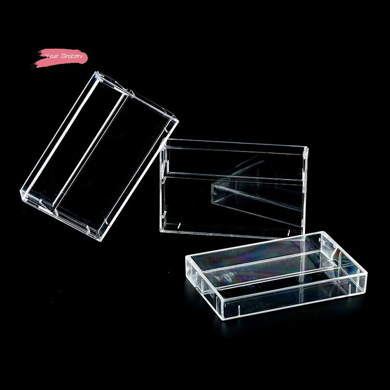 Y-1/5Pcs 90-Minute Normal Position Recording Blank Cassette Tapes with Storage Cassette Case Radio Cassette 90-Tape Box Storage