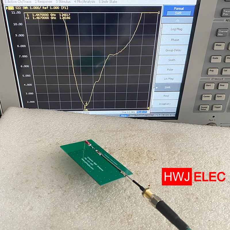 Imagem -02 - Banda de Antena Cerâmica Smd Patch Rede Privada Ca-g01 Pcb Placa de Alta Frequência 1.4g 1.45g 50 Pcs