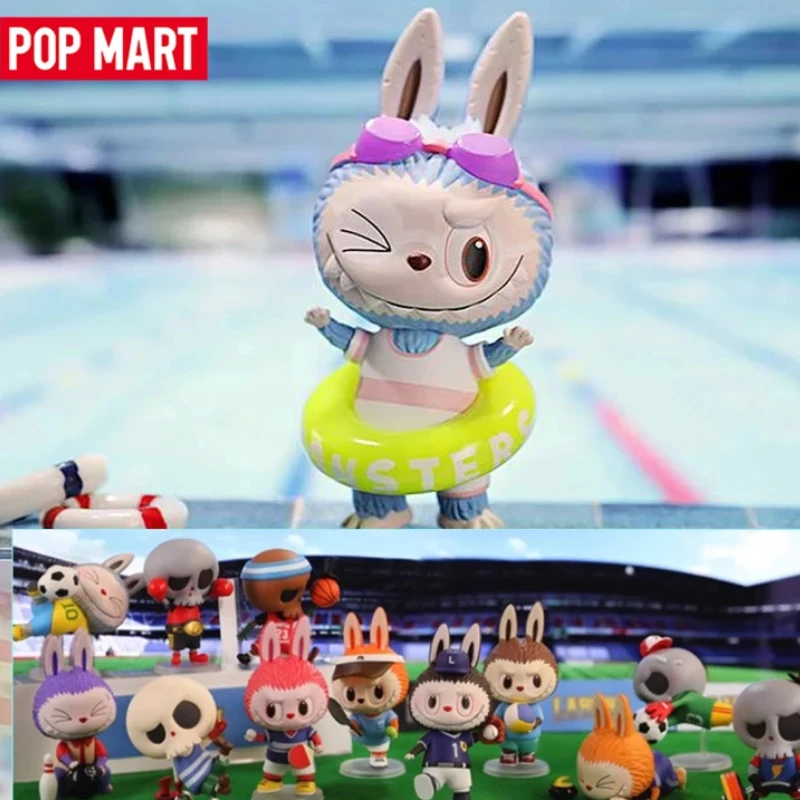 

POP MART Labubu Sports Series Surprise Blind Box Cartoon Designer Dolls Mistery Figure Kawaii Trendy Toys Girls Holiday Toy