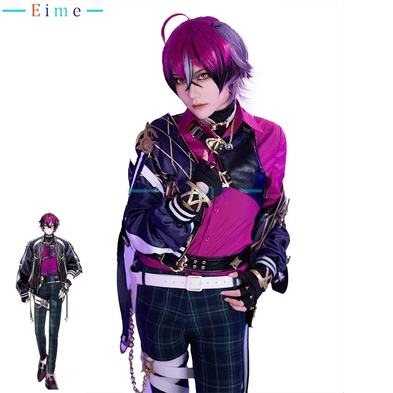 Doppio Dropscythe Cosplay Costume XSOLEIL Vtuber Cosplay Party Suit Halloween Uniforms Anime Clothing Custom Made