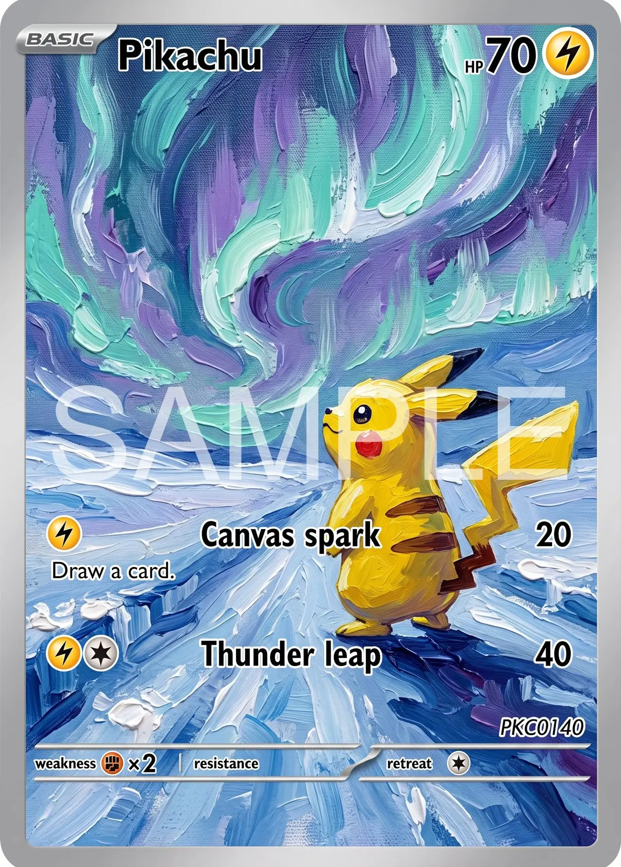 7Pcs PKM Cards PTCG Post Impressionist Oil Painting Style Gengar Lugia Sylveon Eevee Gardevoir Tyranitar Collection Cards PTCG