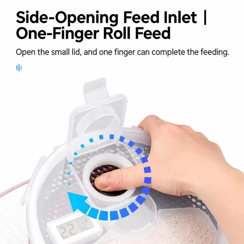 Durable Dustproof 3D Printing Filament Dry Box Anti-Moisture 1KG 3D Printing Filament Sealed Box Wall-Mounted Filament Holder