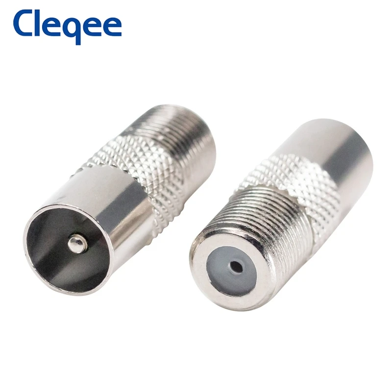Cleqee 5 шт. быстроразъемный коаксиальный ТВ-разъем на гнездо