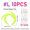 10pcs chartreuse L