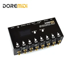 DOREMiDi MIDI Effects Switcher (MES-8) is a controller that can turn on and bypass audio effects controlled by MIDI