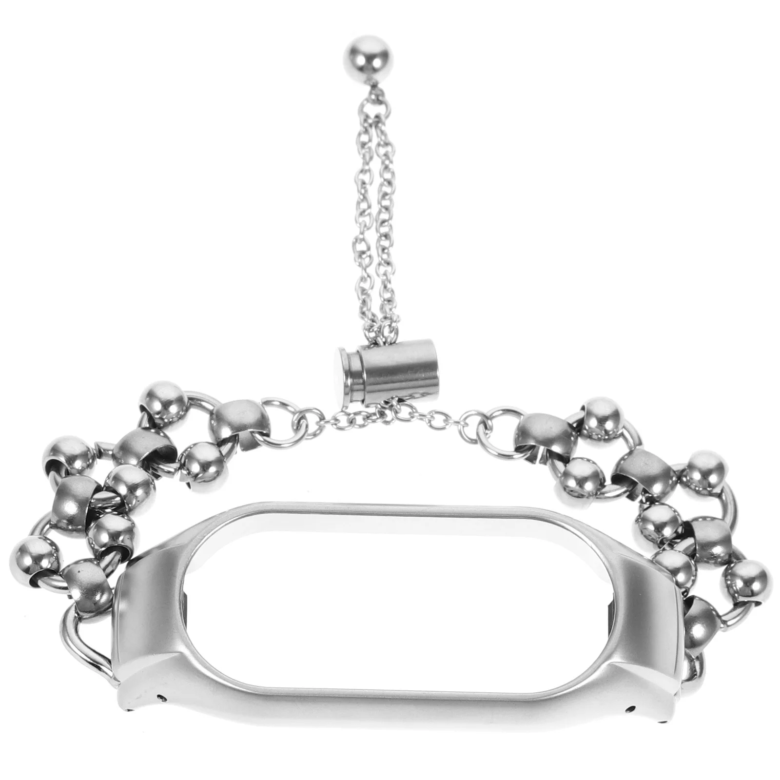 สายนาฬิกาสแตนเลสที่ทนทาน สายรัดข้อมือทดแทนโลหะ 7 สายนาฬิกาแบบปรับได้ที่ทนทานต่อการสึกหรอ