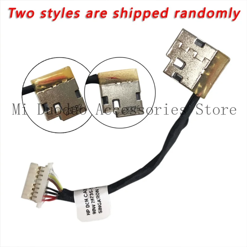 For HP ENVY 15-bp000 15-bp100 x360 933523-001 DC Power Jack Charging Port Cable