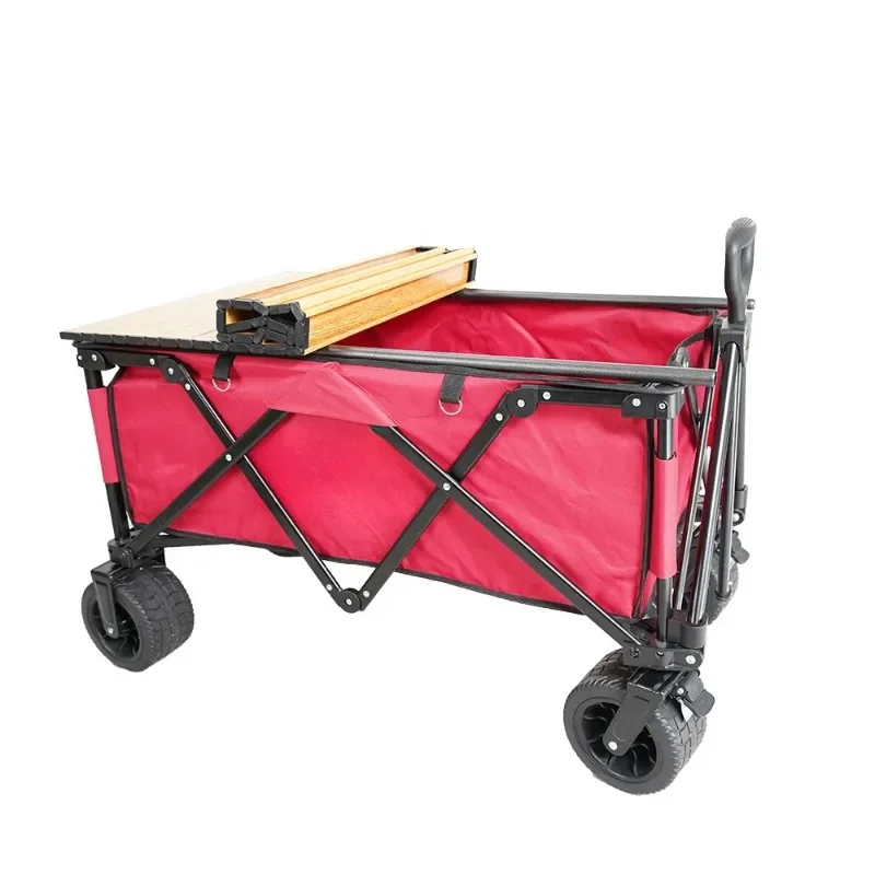 Heavy Duty Picnic Outdoor Utility Cart Beach Wheel Cart for Sand Fold Wagon Wholesale