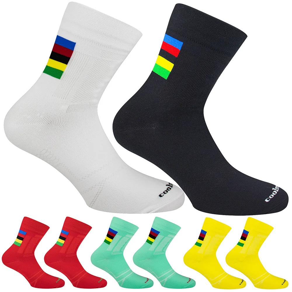 

Color Bicycle Men Brand 24 Fashion Socks Cycling Women Socks Professional Breathable Sports Socks Basketball Socks