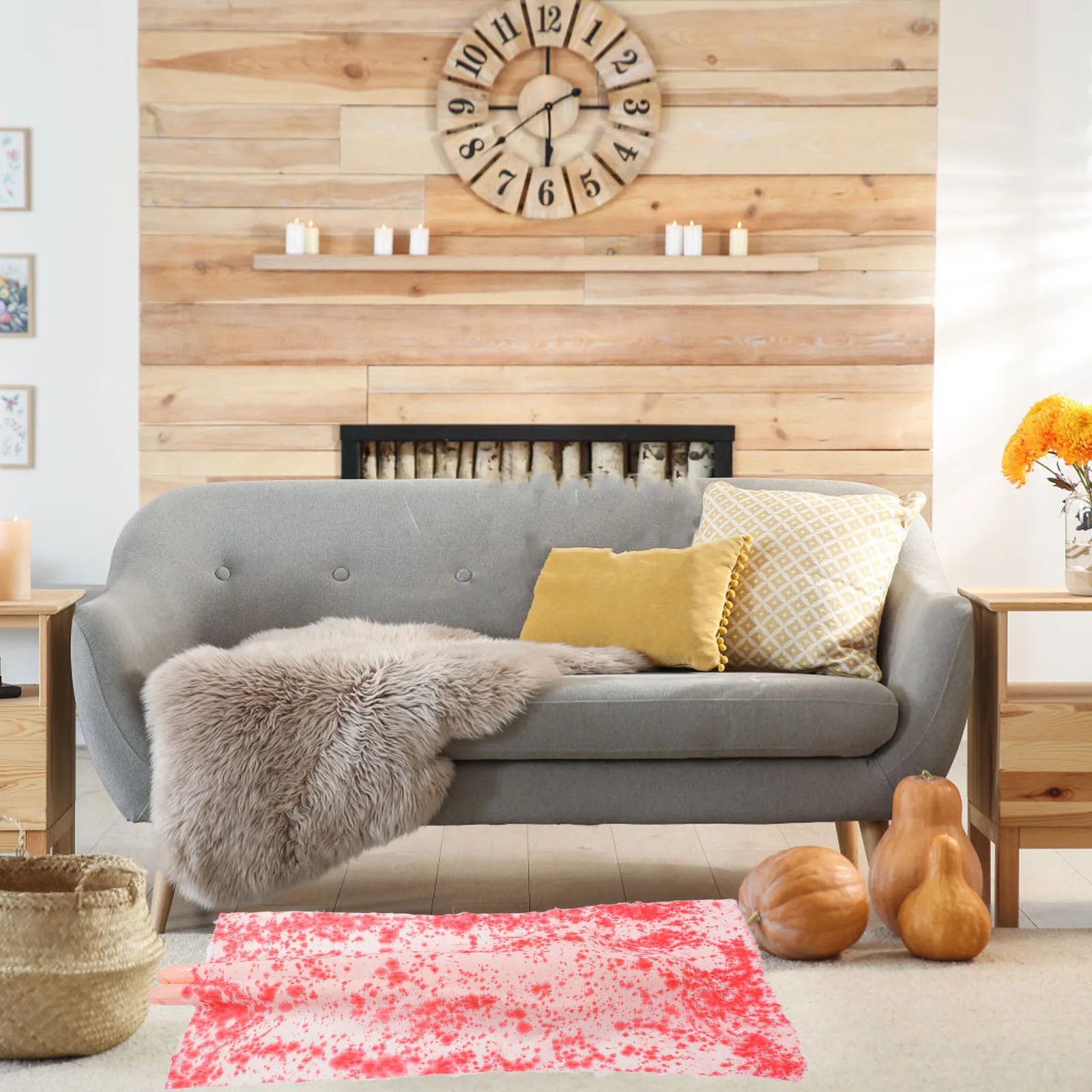 

1Set Realistic Lying Corpse Halloween Decoration Inflatable Prop for Haunted Houses Bars Parties Scary Outdoor Decor Bloody