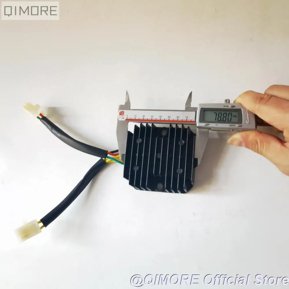 3 Phrase 6 Wire DC Voltage Regulator Rectifier for Scooter Moped Elite CH125 CH150 CF150 GY6 125 150