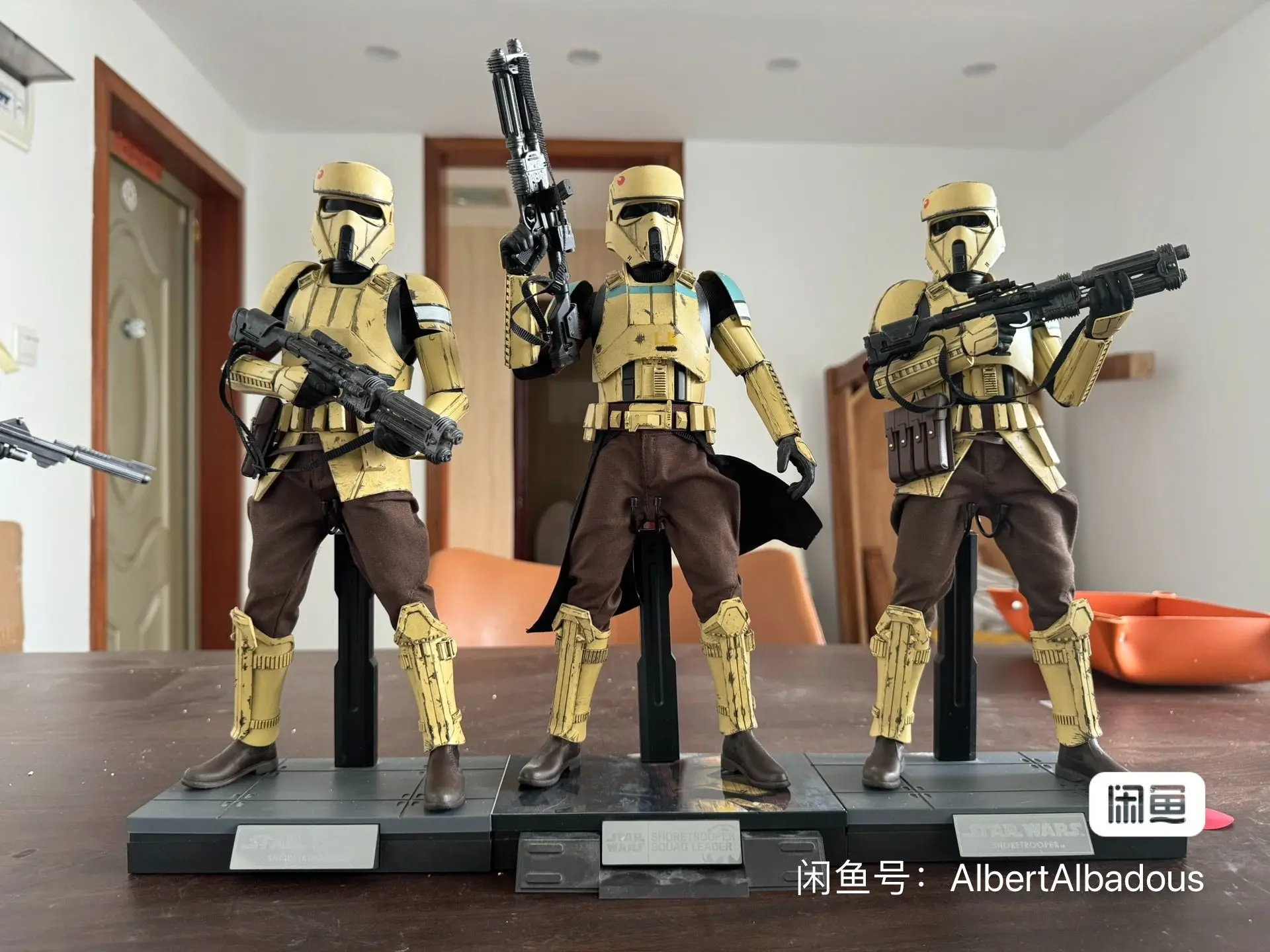 In Spot Star Wars Mandalorian Coast Guard 1:6 Scale Collector'S Doll Character Model Garage Kit Collection Graduation Gift Toy