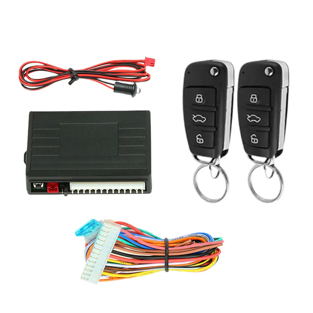 

Auto Remote Central Kit DIY Universal Keyless Entry System Remote Central Locking Kit Car System Car Alarm System