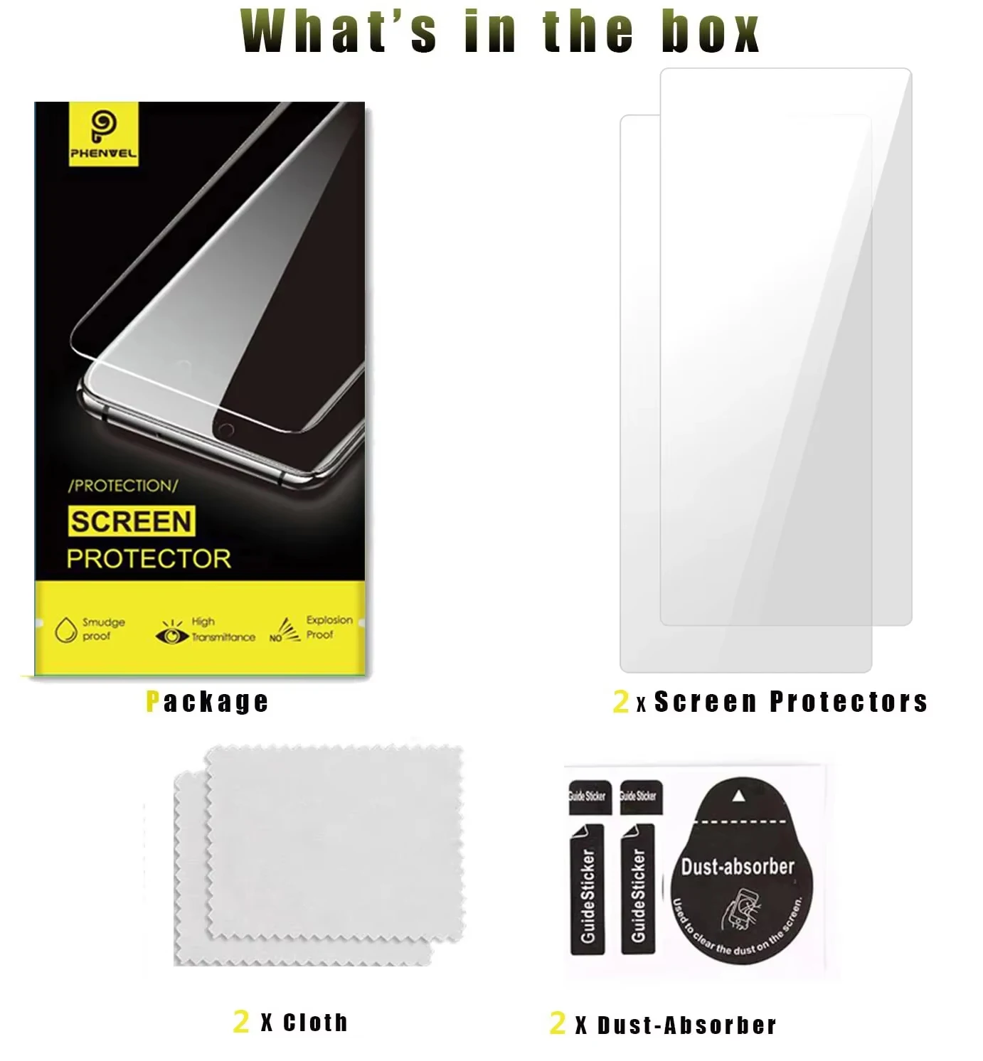 2pc Kristall Klar Gehärtetes Glas Screen Protector Für Xiaomi POCO F7 Volle Abdeckung Anti Shatter Schutz Glas – Detail 1