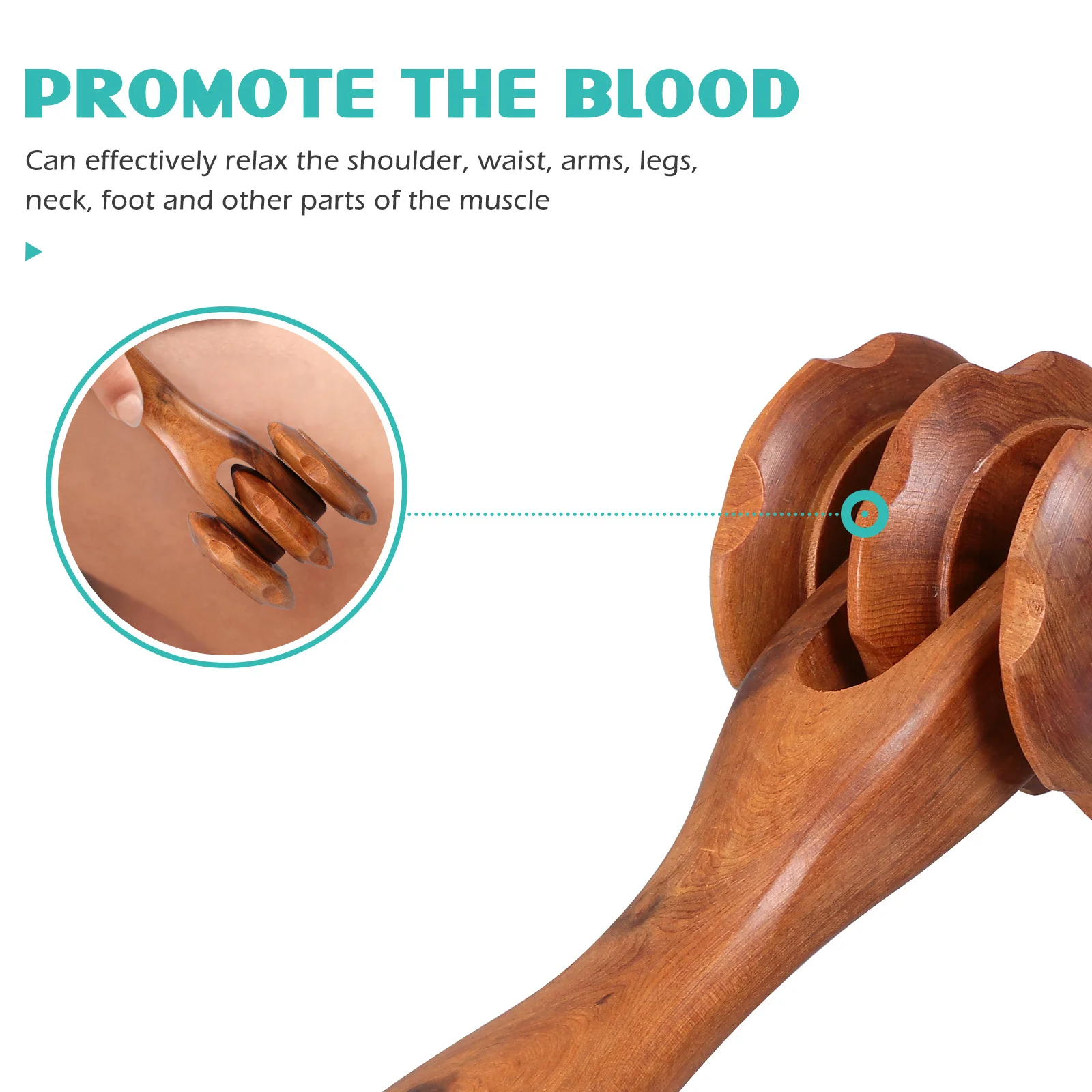 

Guasha Massager Premium Sandalwood Body Scraping Plate For Back Neck Shoulder Pain Relief Lightweight Massage Tool