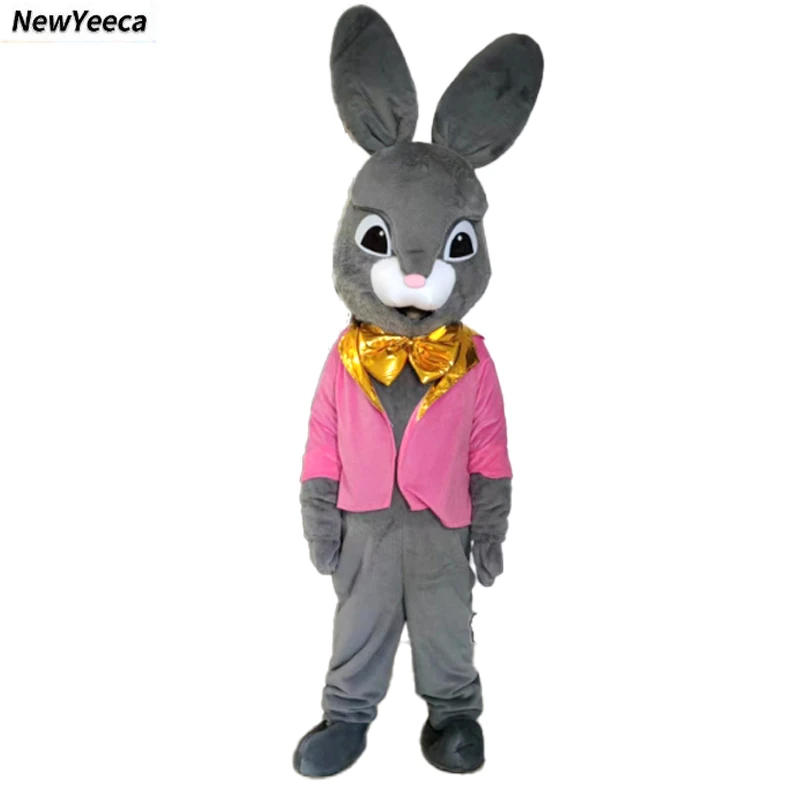 Easter Peter Rabbit Mascot Costume Adult Halloween Fancy Deluxe Costume Carnival Party Performance Peter Bunny Cosplay Costumes