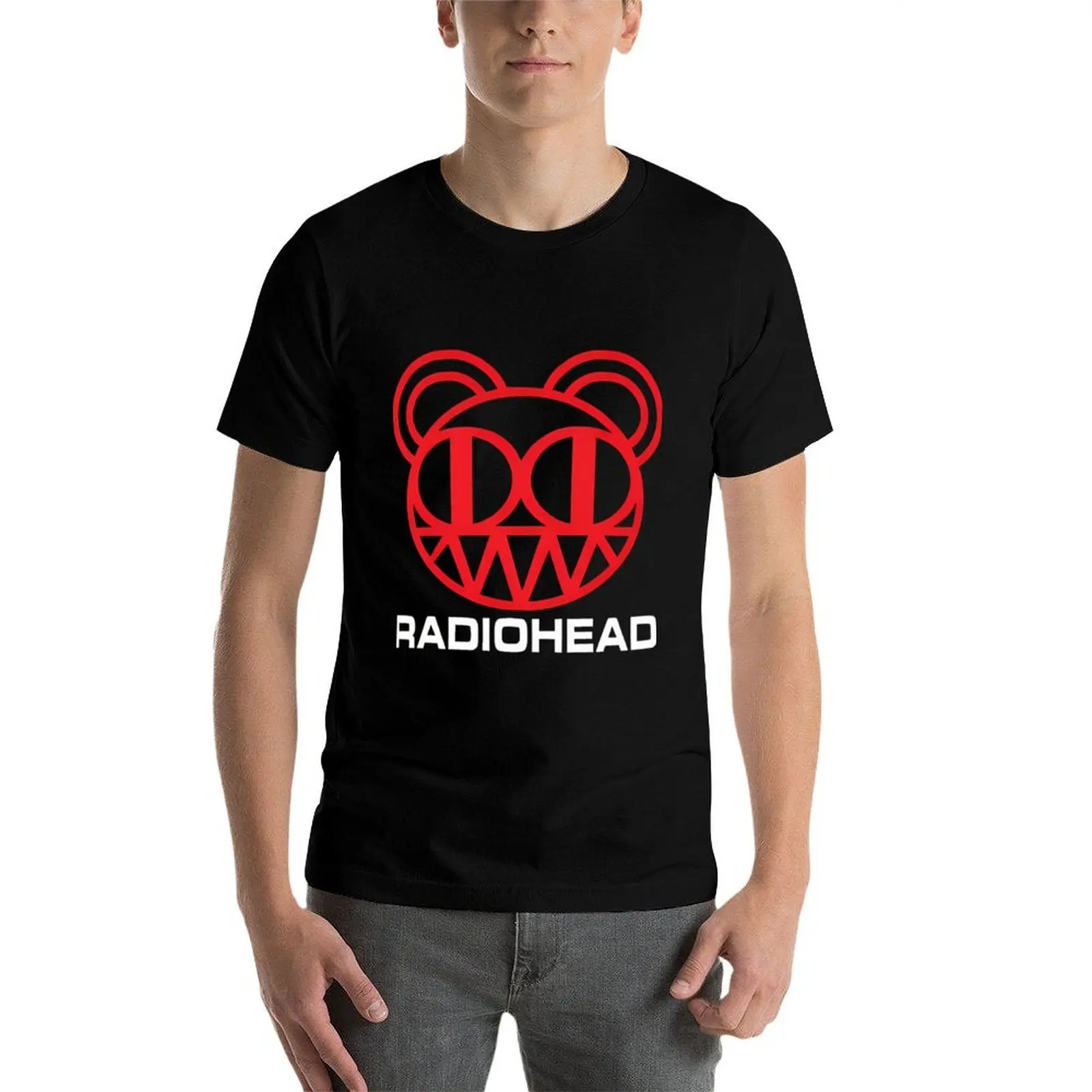 

The Greenradiohead Radiohead T-Shirt funny t shirts cotton t shirts for man slim fit cotton tshirt 100% T-Shirt