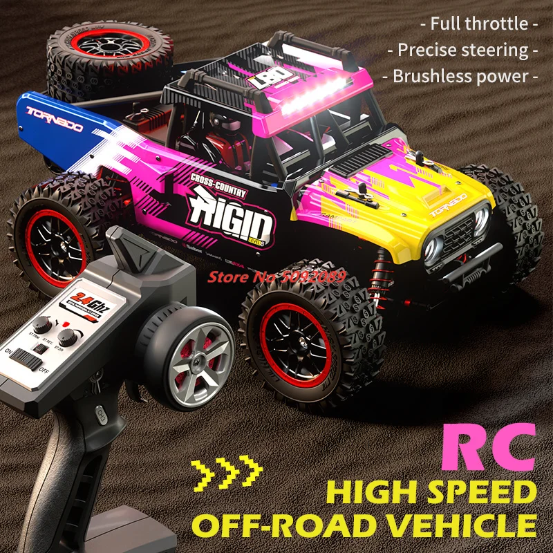 80KM/H 2.4G Remote Control Racing Car 4WD off load RC Car 4x4 Super Brushless High Speed RC Off-Road Car Vehical Toy  Gifts