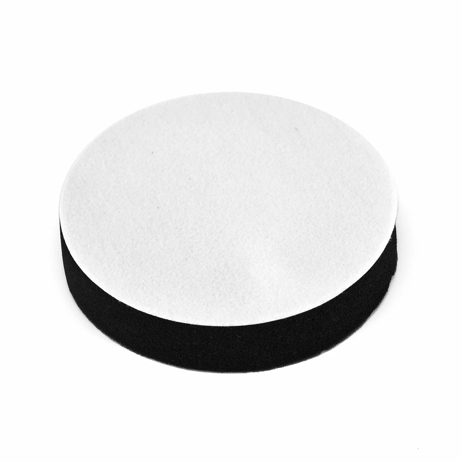 Polishing and Waxing Foam Finishing Pad with Slow Absorption Rate Reduced Heat and Improved Operator Control Features