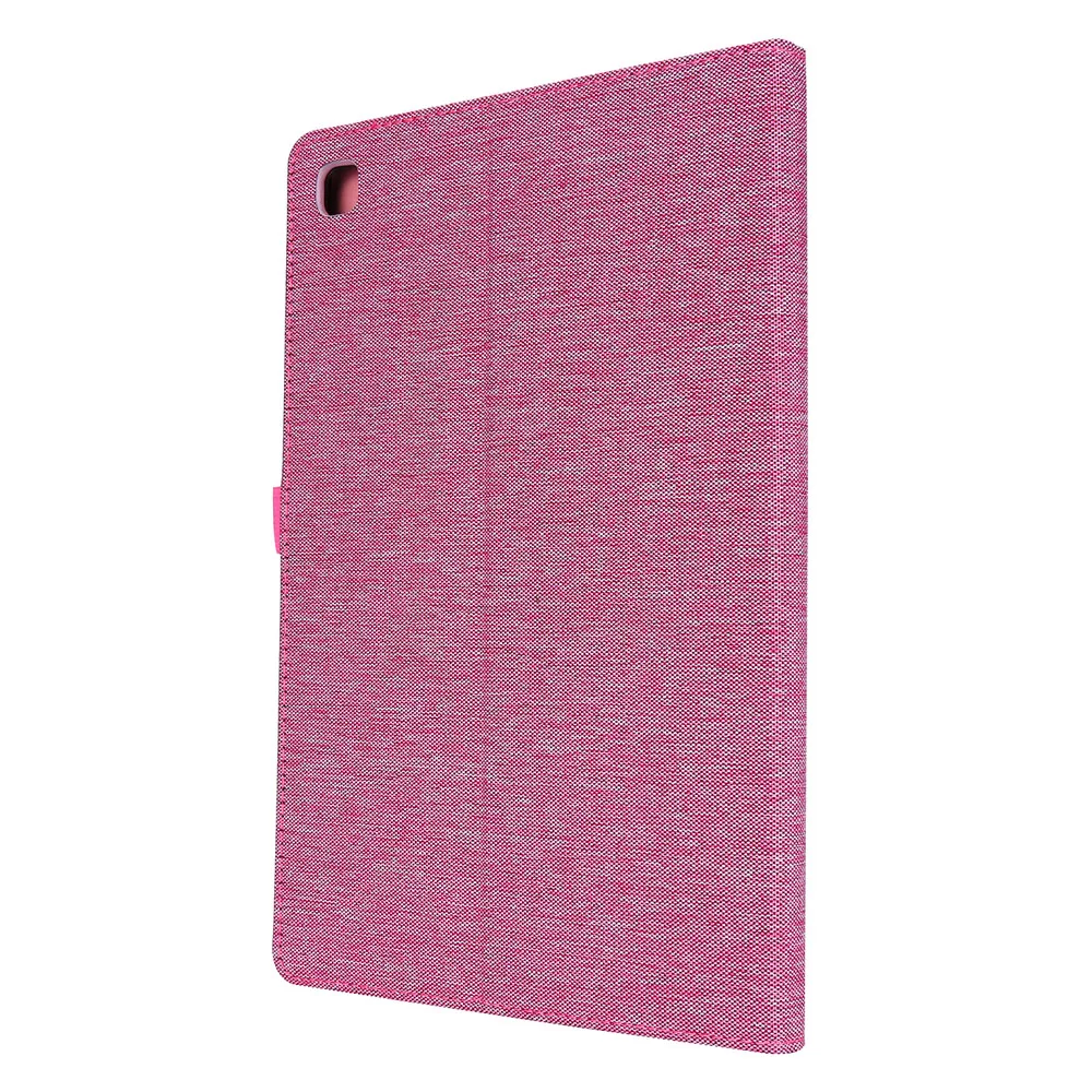 For Samsung Galaxy Tab S6 Lite 10.4 Inch SM-P610 Case Fabric Stand Case Shockproof Anti‑Drop Tablet Protective Cover