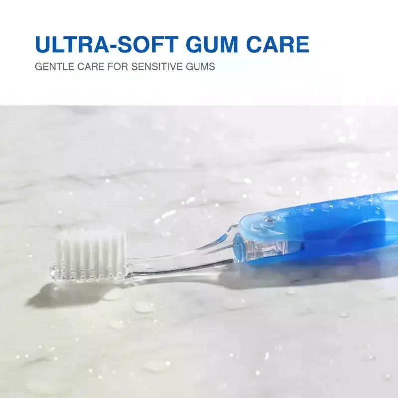 1pcs Travel Folding Toothbrush Portable Toothbrush Disposable Multi Color Size Collapsable Brush For Trip Daily Use Women Men