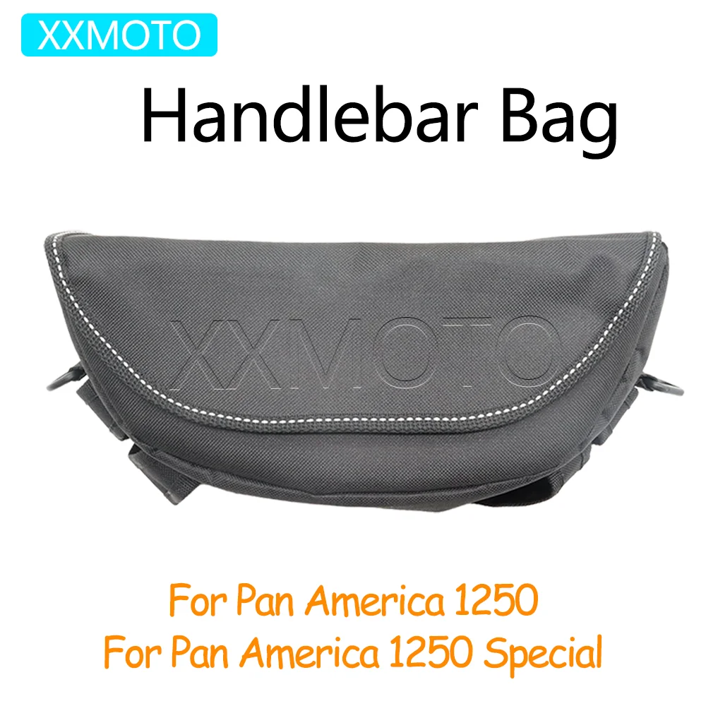 For Pan America 1250 Special Motorcycles Riding Bags Front Hanging Portable Dustproof Motorbike Front Handlebar Storage Bag ﻿