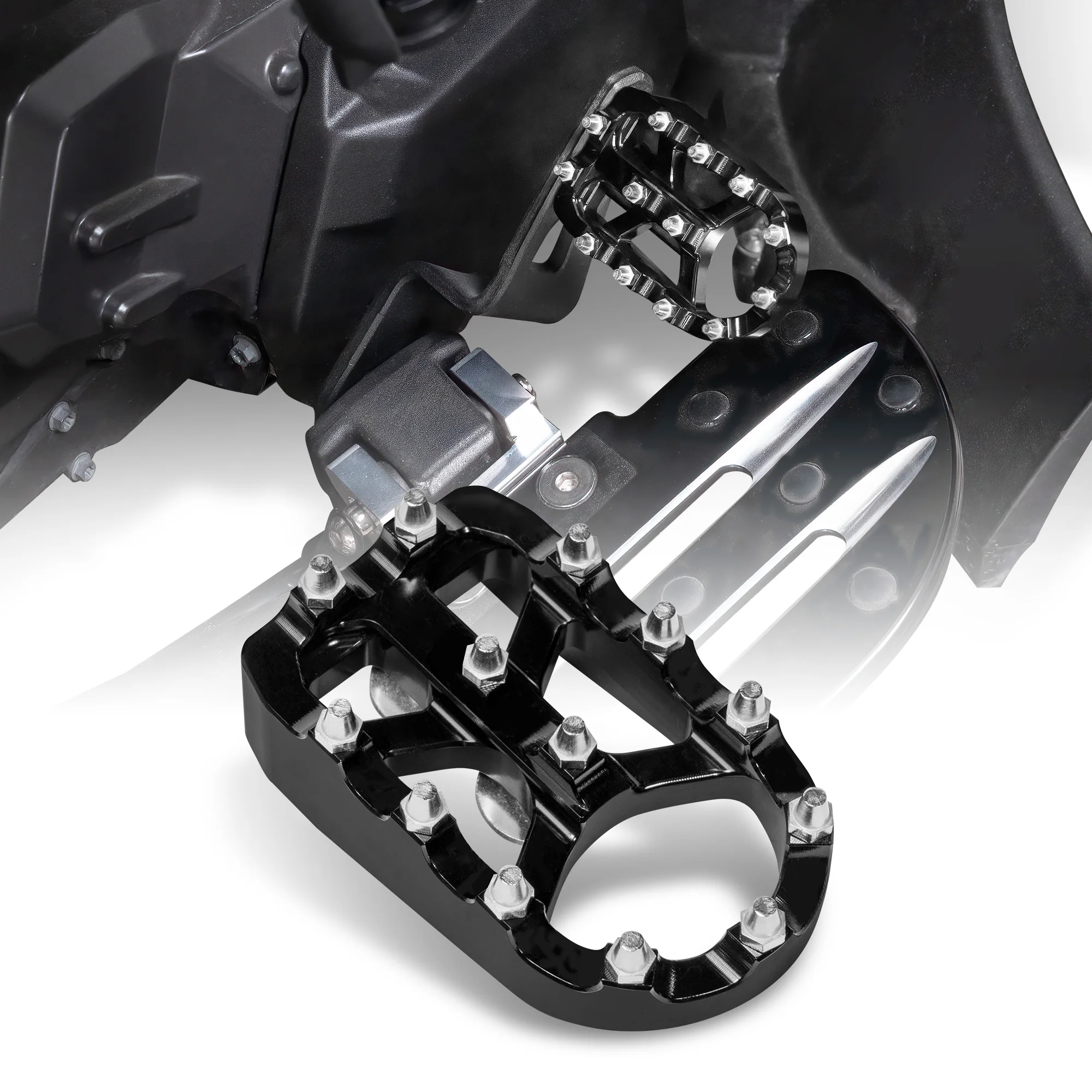 Brake Pedal Cover Aluminum Extended Brake Pedal Footboards for Can Am Spyder F3 F3-S F3-T F3-LTD All Model Tricycle Accessories
