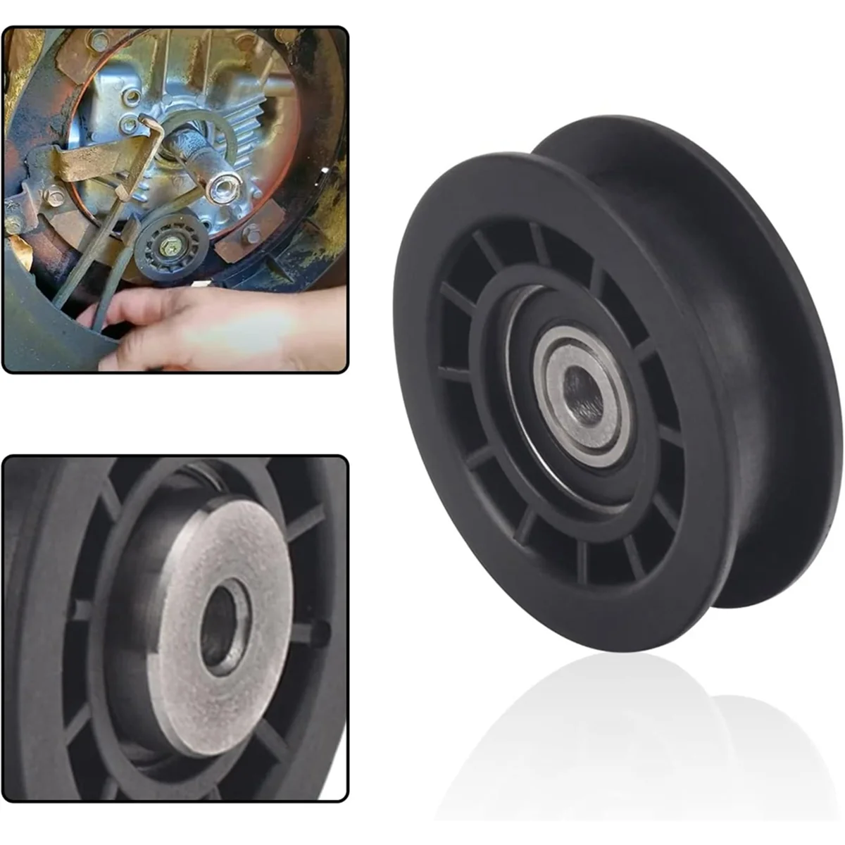 TFBC 587973001 587969201 Lawn Mower Idler Pulley Assembly for Walk-Behind,Replaces 581904001