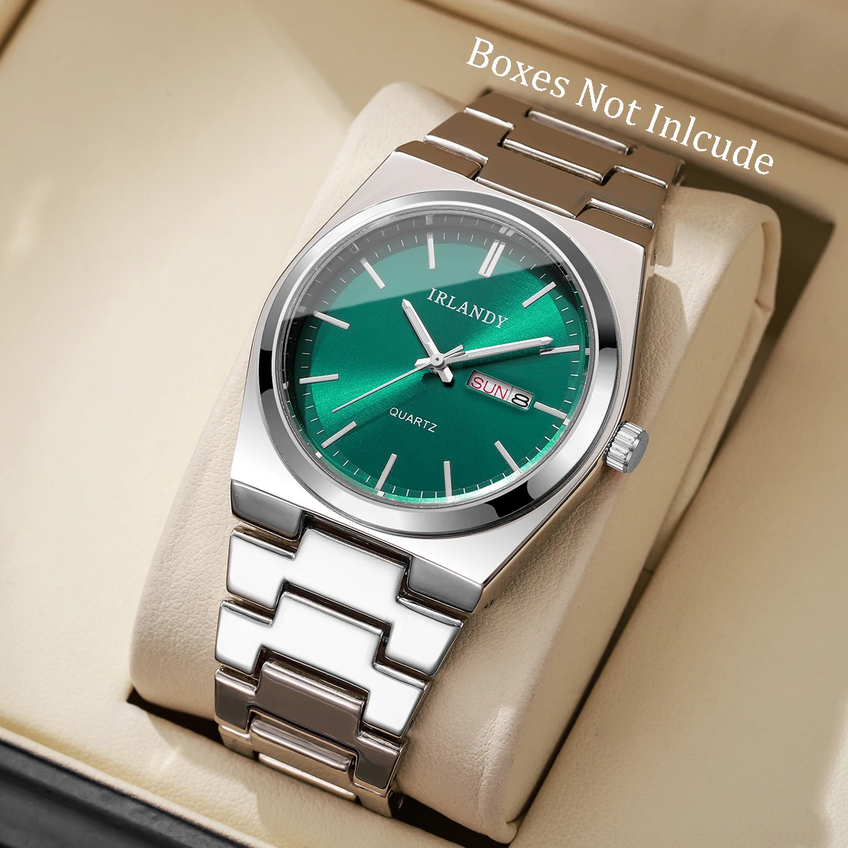 

Роскошные мужские кварцевые часы с календарем, модные мужские деловые наручные часы, Reloj Hombre (без коробки)