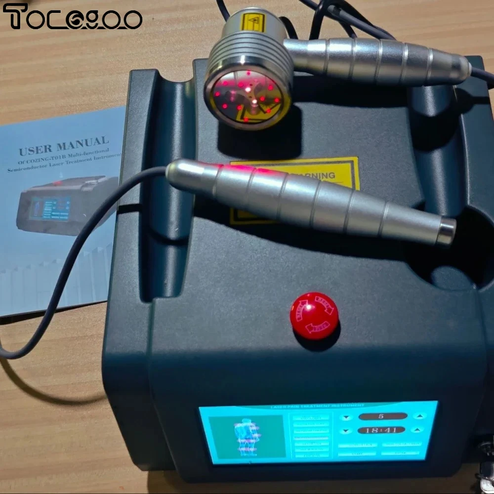 Profesjonalny laserowy aparat do fizjoterapii zimnej PMST EMTT Dioda 650Nm 808Nm Low Laser