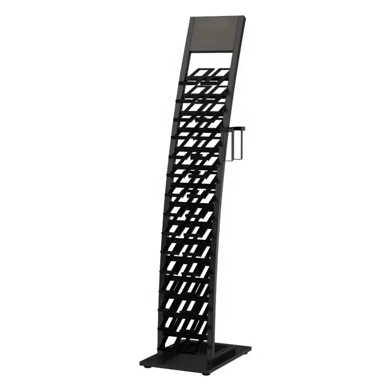 custom.Curved Quartz Stone Display Racks Metal Shelves and Shop 15 Floors Tile Marble Module Carton Packing
