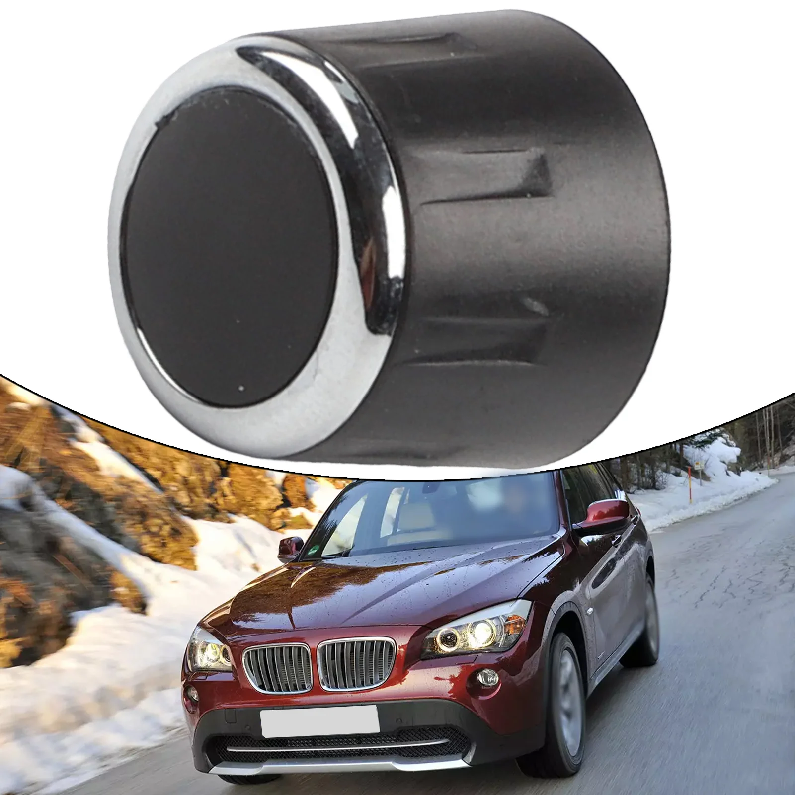 1 Pcs Car Radio Audio Panel Volume Rotary Switch Knob For BMW For X1 For E84 65129119442 Auto Interior Accessories