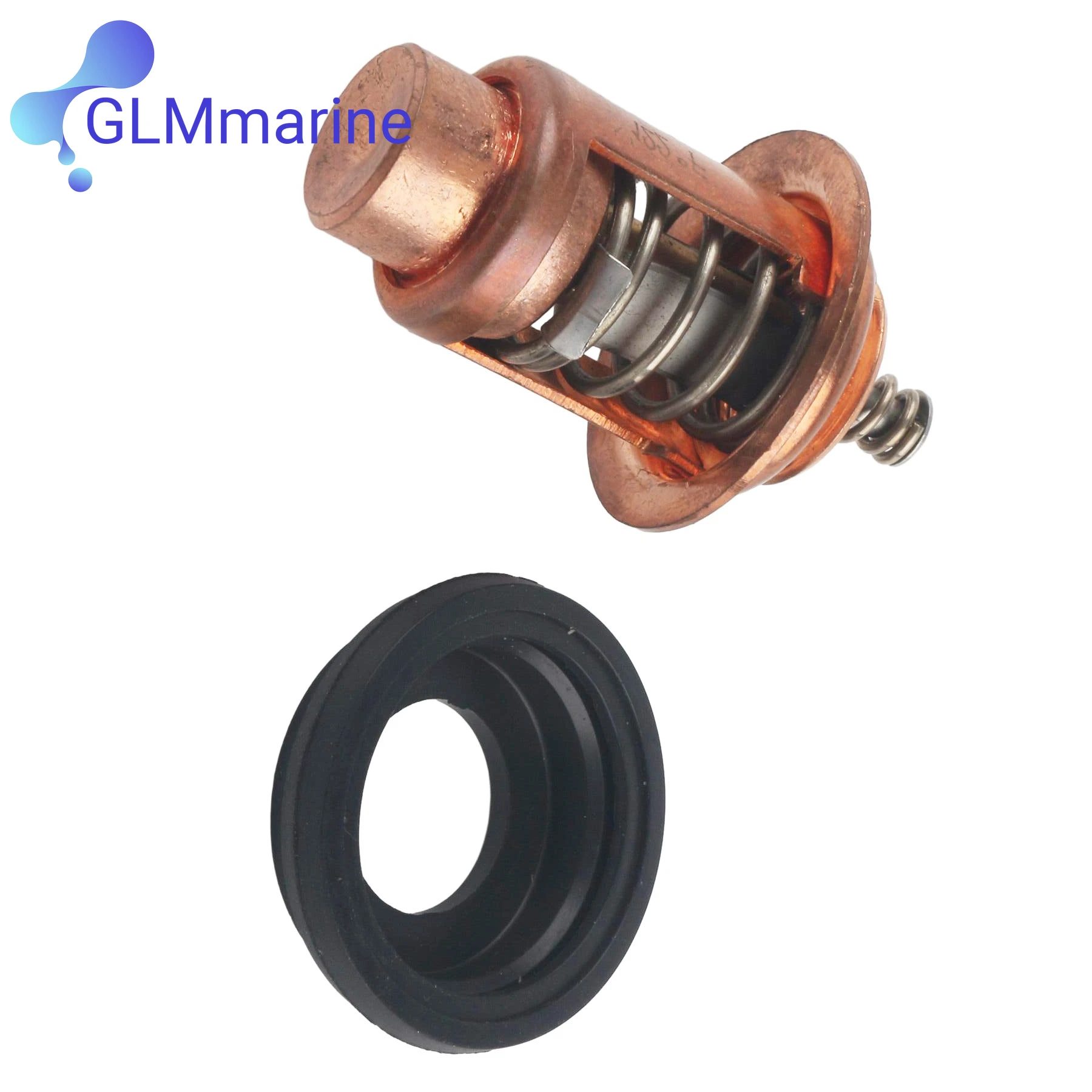 

3H6-01030-0 122°F / 50°C Thermostat Repair Kit Compatible With Nissan Tohatsu Replacement 345-01030-0 3H6010300 3H6010300M