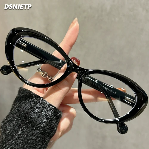 Imagen 2 del producto Gafas de lectura simples para mujer, fotocromáticas, antiluz azul, gafas ópticas graduadas, gafas grandes progresivas personalizables