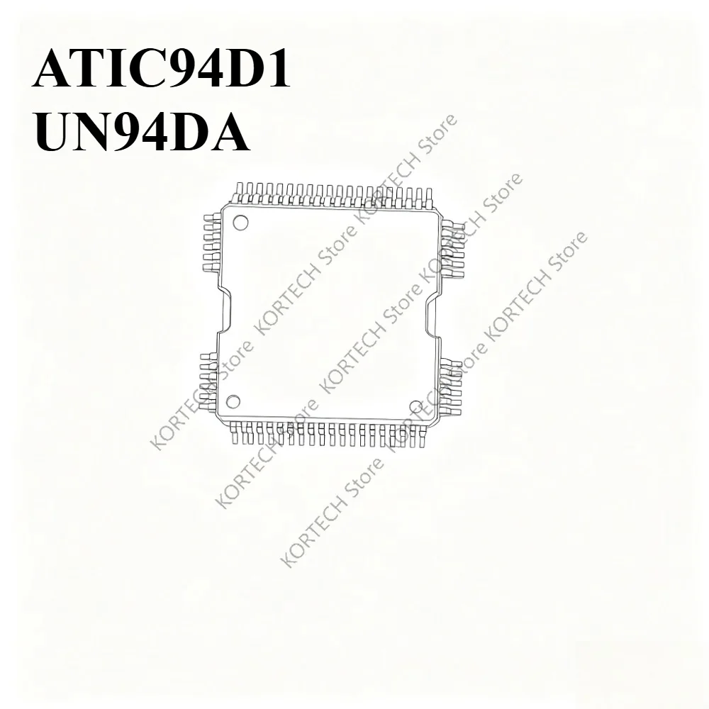 5Pcs Original ATIC94D1 UN94DA Automotive Computer Board Fuel Injection Driver Chip