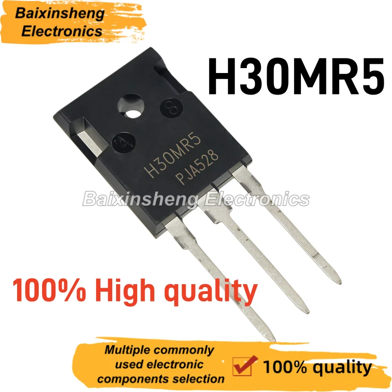 10PCS New H30MR5 IHW30N120R5 TO‑247 IGBT Power Transistor 30A1200V with Freewheeling Diode for Induction Cooker Repair