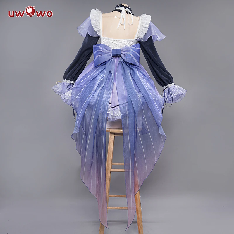 IN magazzino UWOWO Kokomi Cosplay cameriera vestito Genshin Impact Cosplay cameriera costumi di Halloween artista esclusivo Cosplay donne Outift