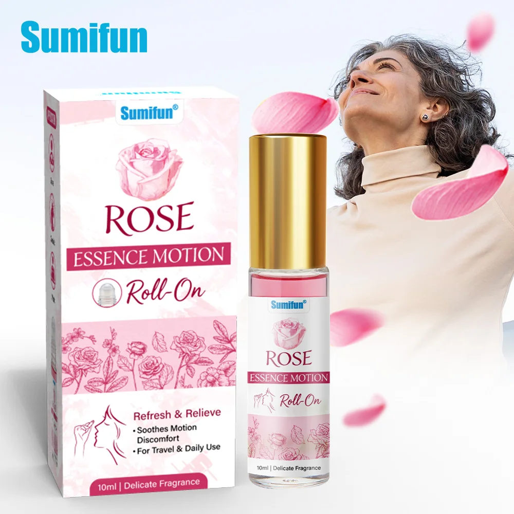 10/20Pc Comfort feeling Rose Roll on Care Liquid Body Health Care