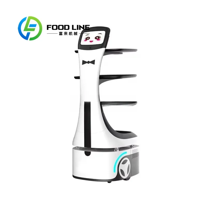 

Автономный робот для предотвращения препятствий, доставка посуды/робот для доставки отеля/робот-официант ресторана