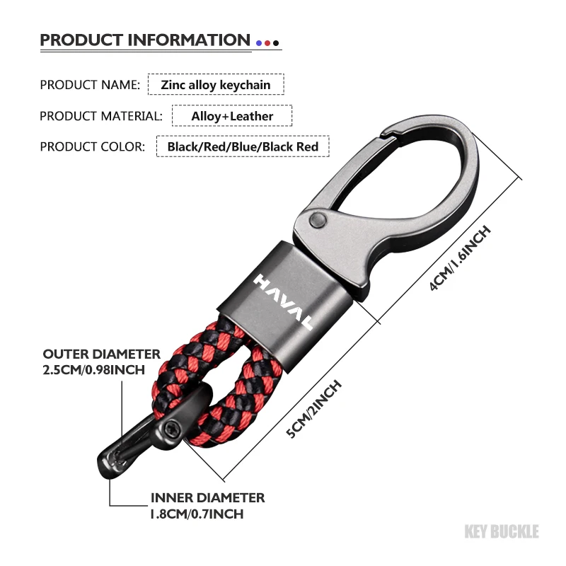 الفاخرة شعار السيارة كيرينغ مكافحة خسر المفاتيح شعار حلقة رئيسية ل Haval Jolion H1 H2S M6 H3 H4 H5 H7 H8 F5 #6