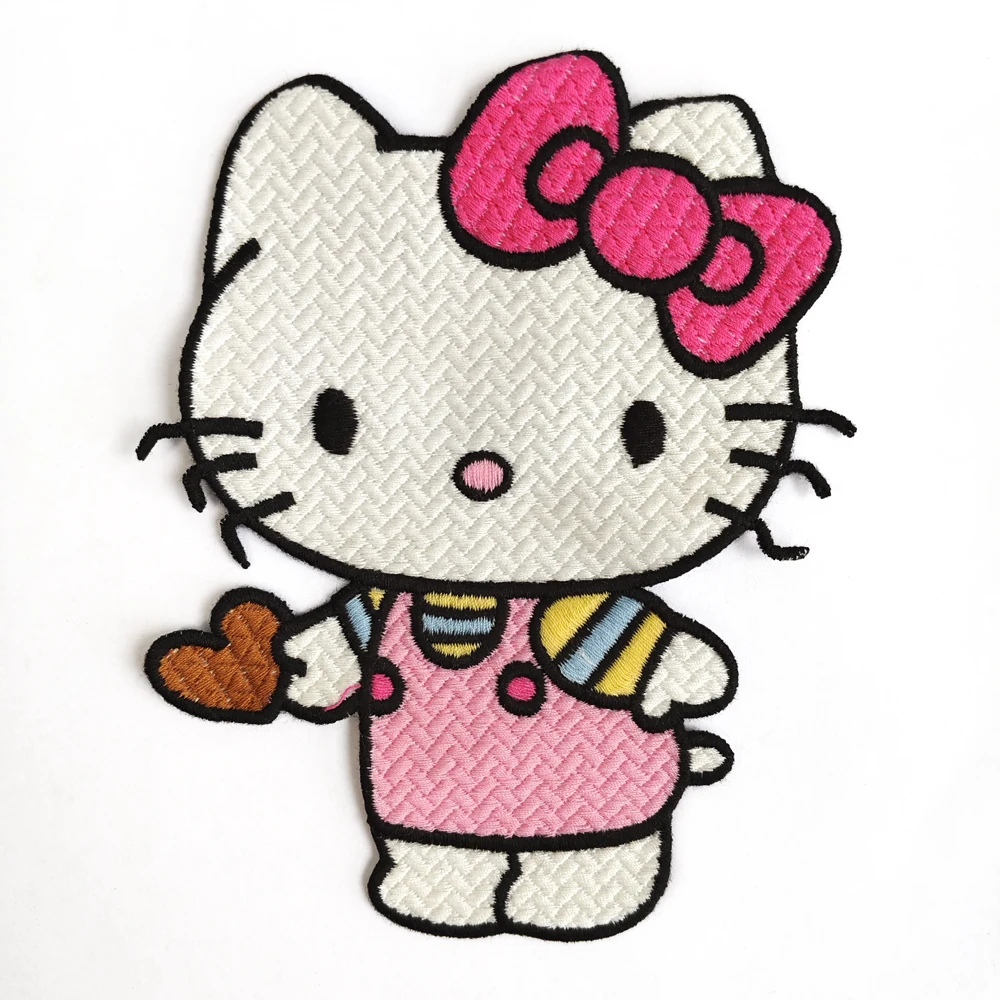 Cartoon Cute Kitty Kitty Embroidery Cloth Patch Clothing Patch Repair Accessories Bag Decorative Cloth 24101002