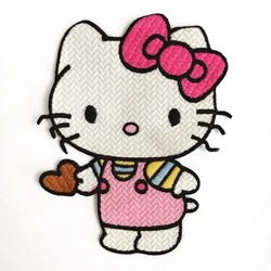 Cartoon Cute Kitty Kitty Embroidery Cloth Patch Clothing Patch Repair Accessories Bag Decorative Cloth 24101002