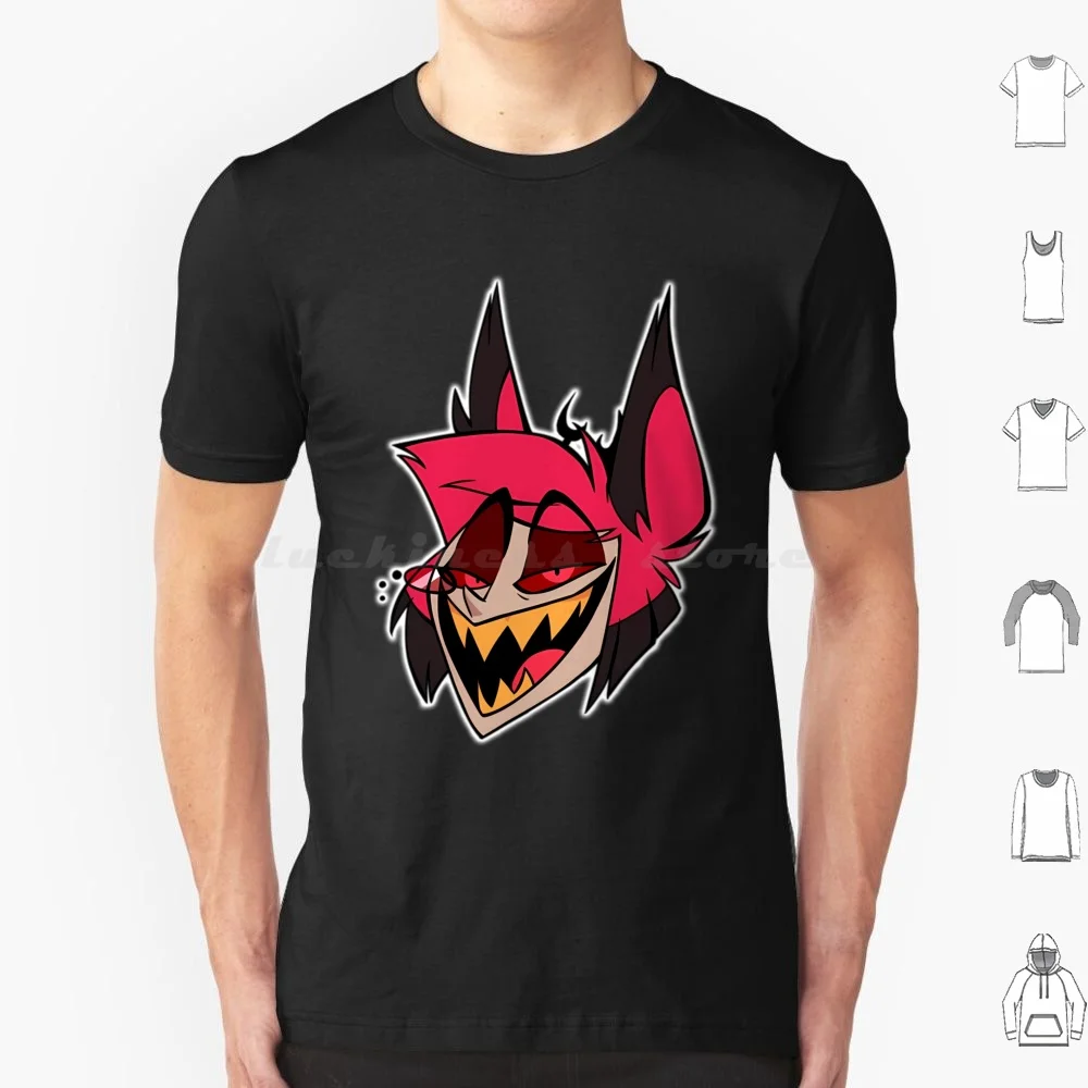 Alastor Smile | T Shirt Men Women Kids 6xl Alastor Radio Demon Alastor Charlie Hazbin Alastor Hazbin Alastor Demon Angeldust