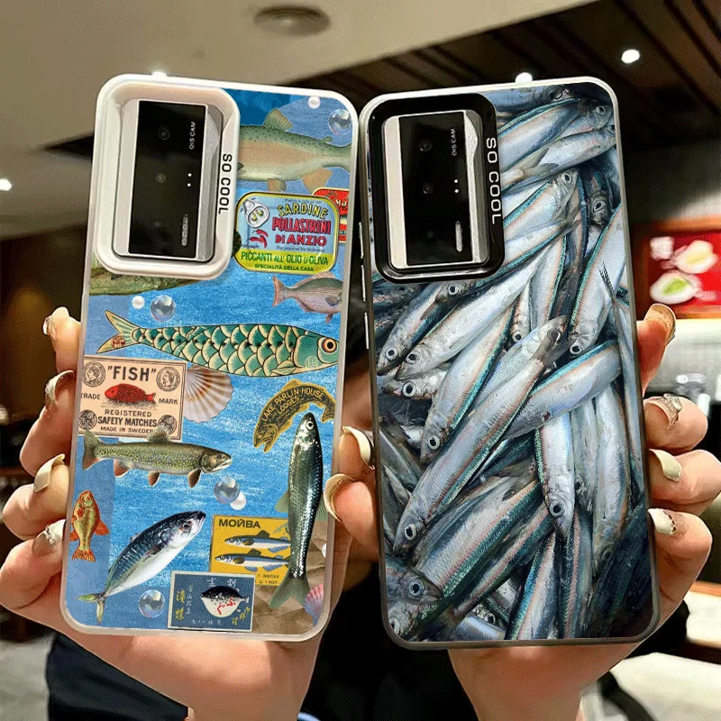 Discounted Salted Fish Soft Phone Case for Xiaomi Redmi 15C 15 14C 13C 12C Poco X5 X6 X7 Pro X3 F8 F7 Ultra M8 13 12 Cover Back