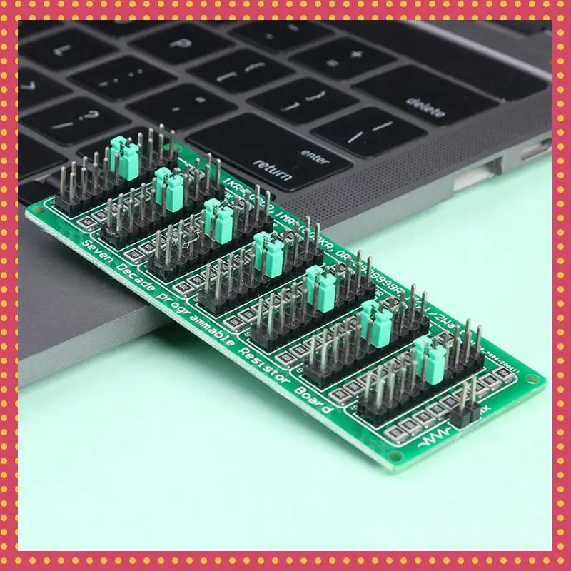 

B74A 7 Decade 1R - 9999999 Программируемый резистор SMD R с модулем управления пониженным напряжением батареи YX-X0001 постоянного тока 12 В