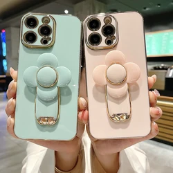 For IPhone 11 Case iPhone 14 13 12 Pro max X XS XR 6 6S 7 8 Plus 13 mini 12 Luxury Square Plating Phone Case Shockproof support