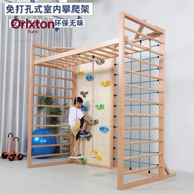 Swing Climbing Suspension Combination Frame Cloud Ladder Pull-up Family Children's Physical Training Equipment